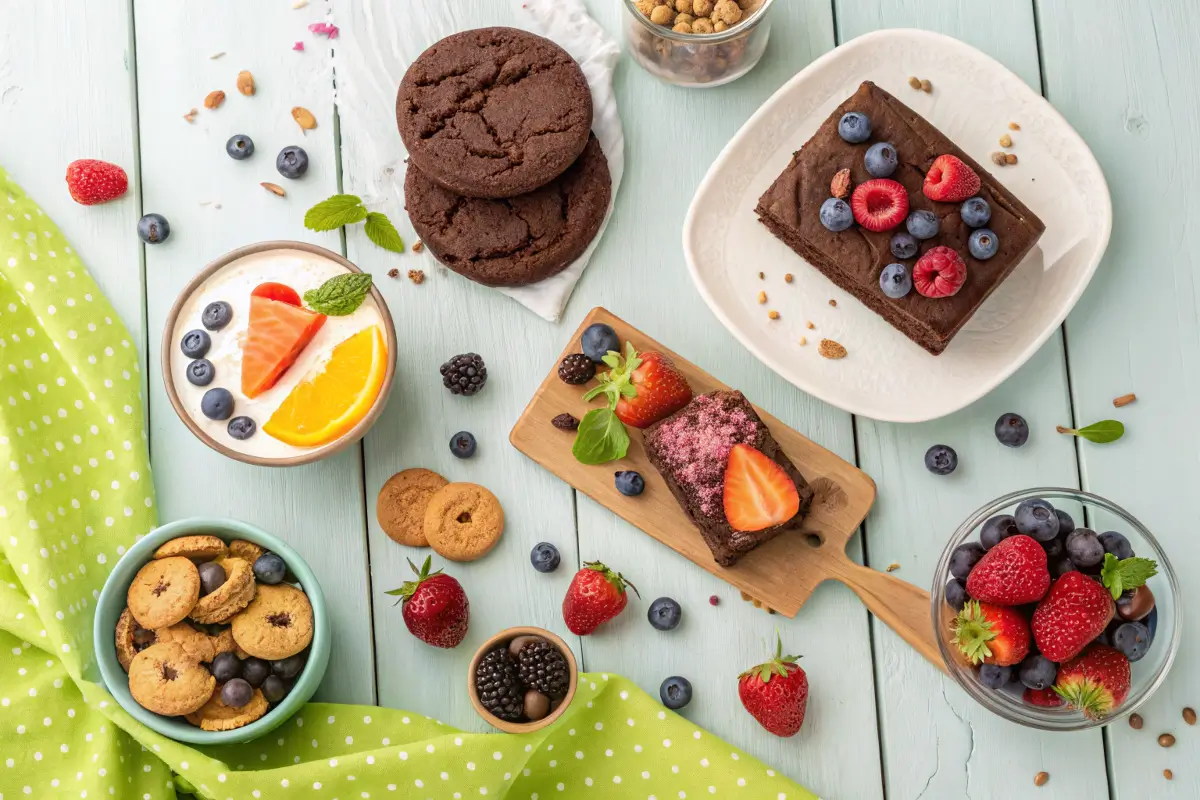 Assortment of Gluten Free Desserts