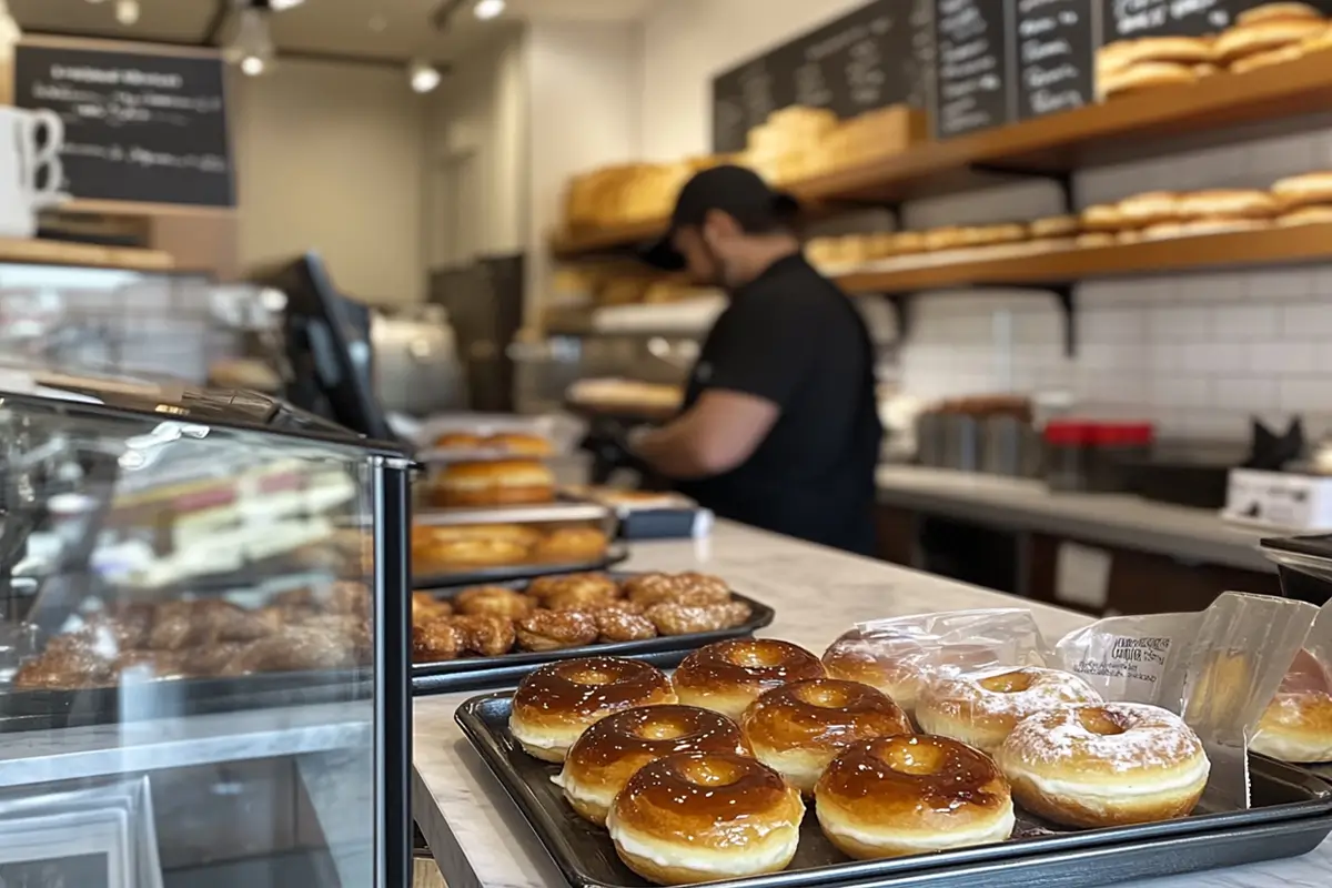 Showcase of various donut shops across the U.S. known for their creme brulee donuts