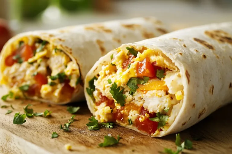 Best Ever Breakfast Burrito, delicious and ready to eat