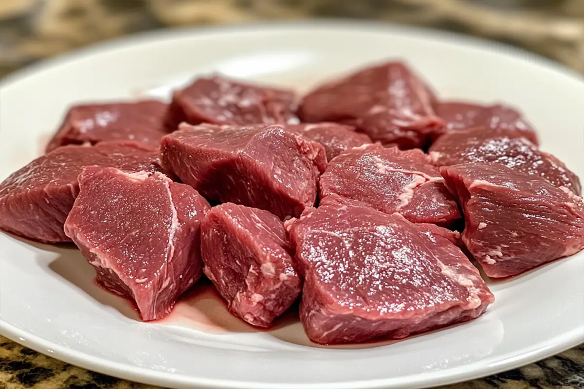 Fresh Raw Venison Meat