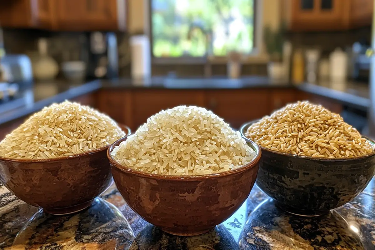 Different Types of Filipino Steamed Rice