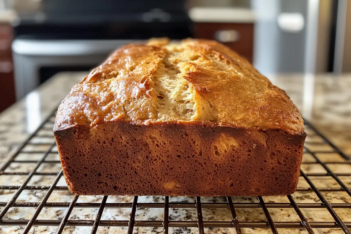 A perfectly baked loaf of Grandma's Irish Soda Bread.