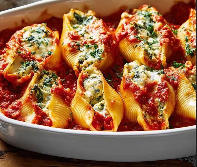 Christmas Stuffed Shells