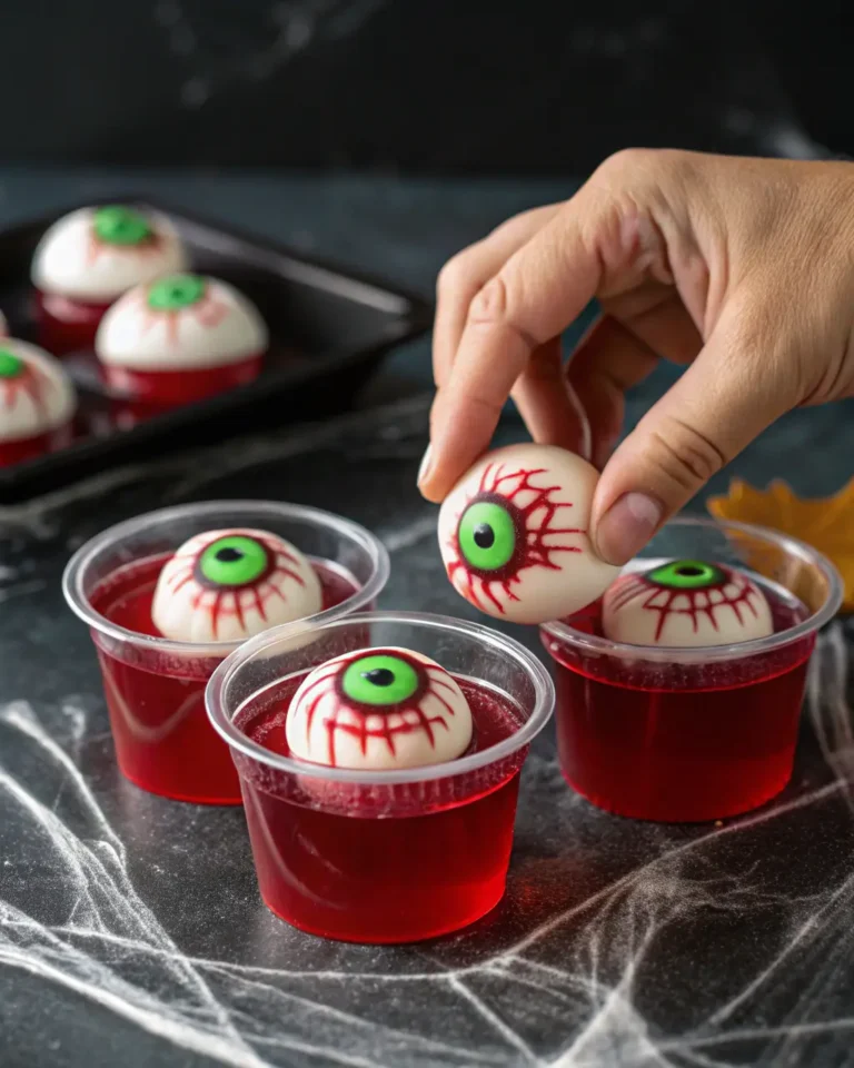 Halloween Eyeball Jello Shots