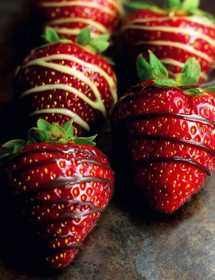 Halloween strawberries decorated for festive celebrations
