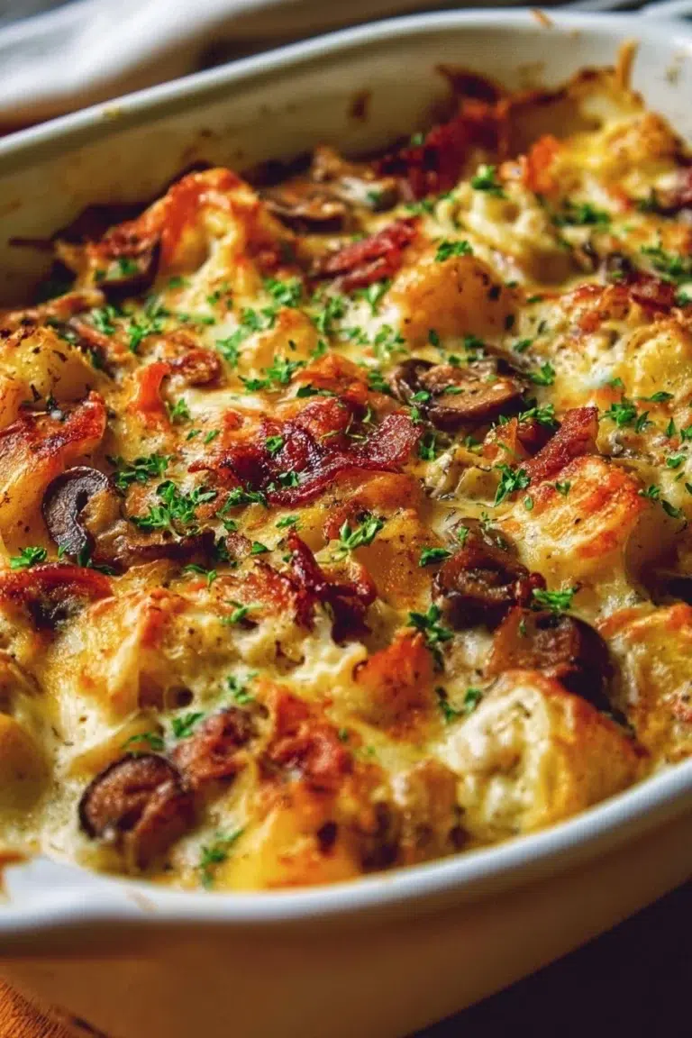 Delicious Crazy Good Casserole fresh out of the oven