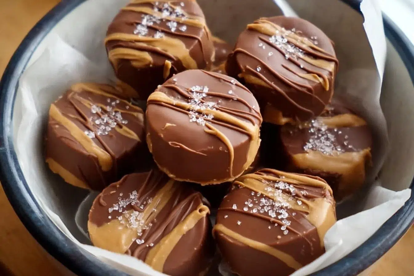 Peanut Butter Chocolate Fat Bombs